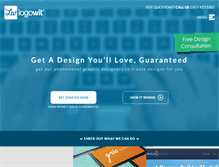 Tablet Screenshot of logowit.com